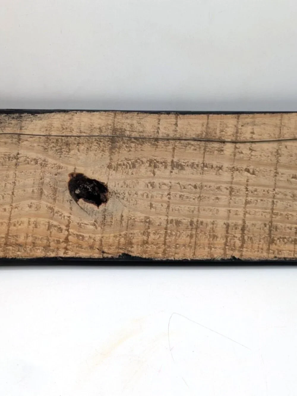 Hand Crafted Hat Key Coat Rack 3 Bear Hooks Wall Mount Blue Distressed`15